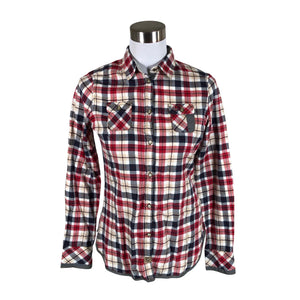 Unisex Napapijri - Collared shirt, size 36 - Red (1)