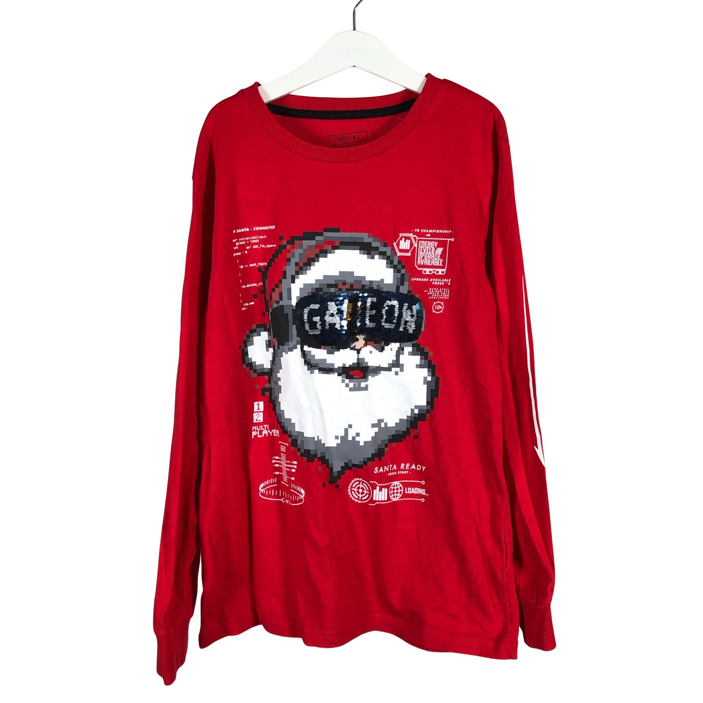 Unisex Next - Tricot shirt, size 140 - 146 - Red (1)