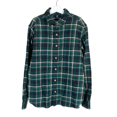 Unisex Uniqlo - Flannel shirt, size 146 - 152 - Green ()