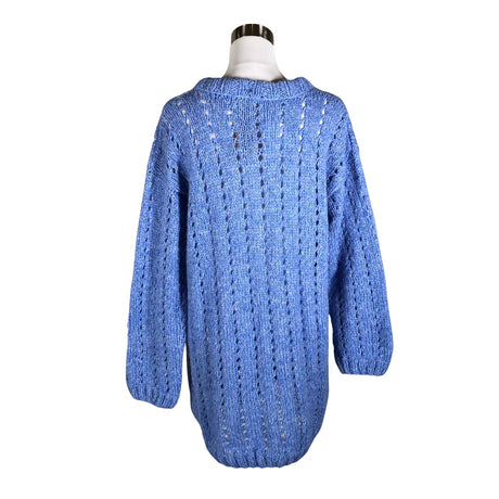 Unisex Handmade - Knit dress, size 40 - Light blue (2)