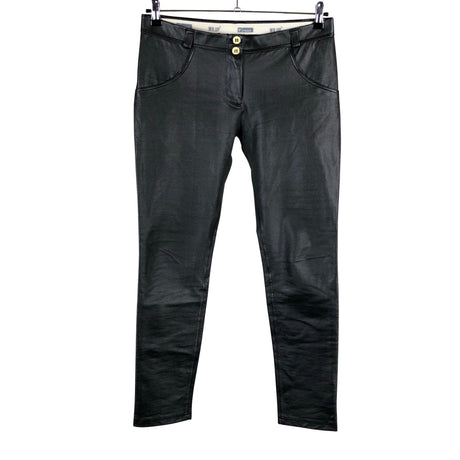 Unisex Freddy - Leather pants, size 42 - Black ()