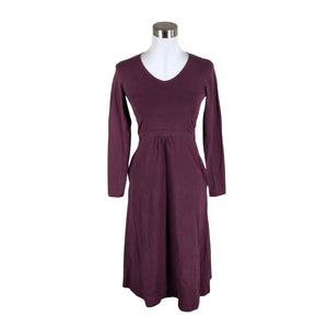 Unisex Boob - Tricot dress, size 34 - Wine red (1)