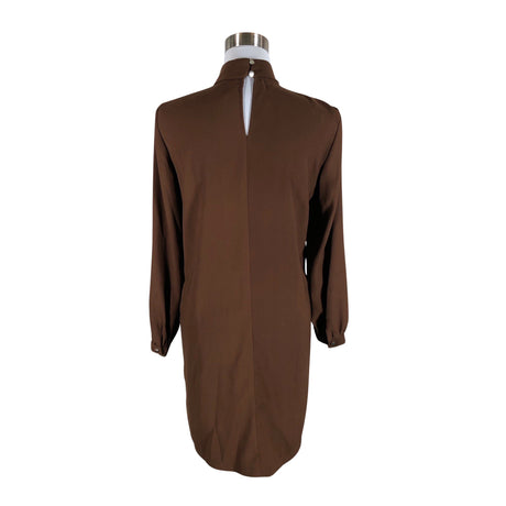 Unisex Esprit - Schiffon dress, size 34 - Brown (2)