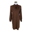 Unisex Esprit - Schiffon dress, size 34 - Brown ()