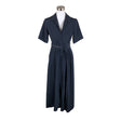 Unisex Selected - Schiffon dress, size 34 - Blue ()