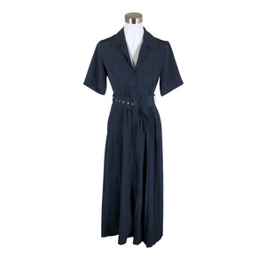 Unisex Selected - Schiffon dress, size 34 - Blue (1)
