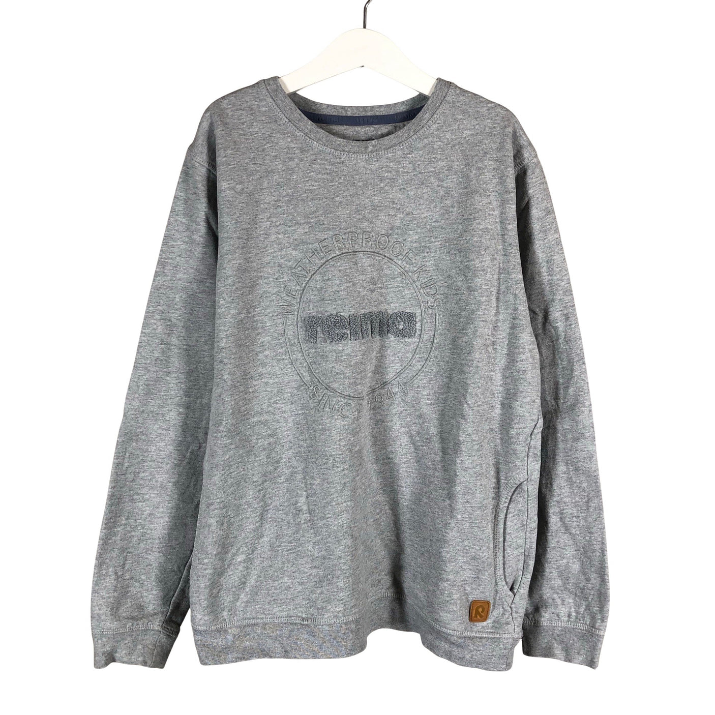 Unisex Reima - Sweatshirt, size 140 - 146 - Gray (1)