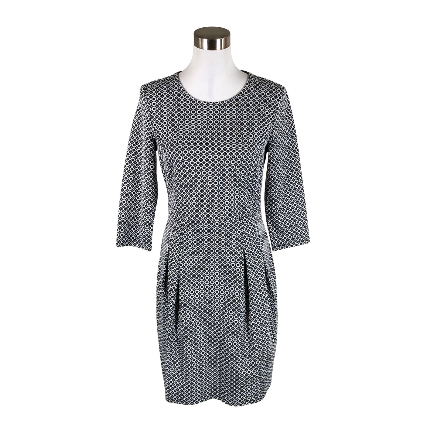 Unisex Esprit - Tricot dress, size 38 - White (1)