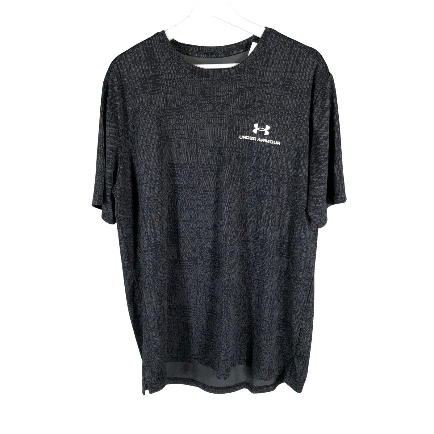 Unisex Under Armour - Sports shirt, short sleeve, size L - Gray (1)