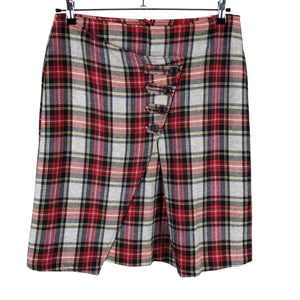 Unisex Bandolera - Fabric skirt, size 42 - Red (1)