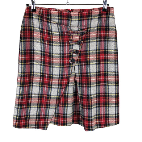 Unisex Bandolera - Fabric skirt, size 42 - Red ()