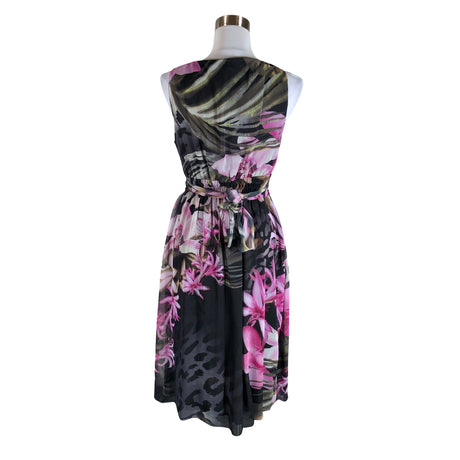 Unisex Bandolera - Schiffon dress, size 40 - Black (2)