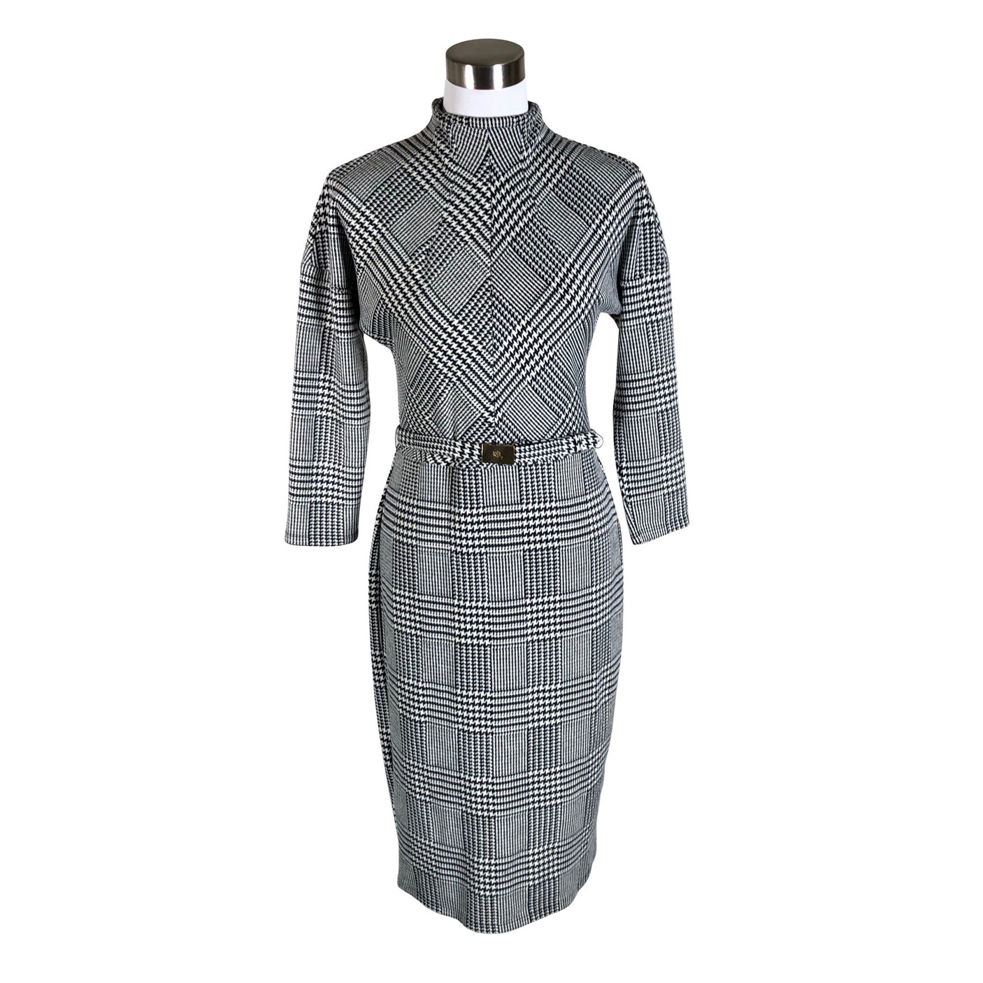 Unisex Lauren Ralph Lauren - Tricot dress, size 36 - Black (1)