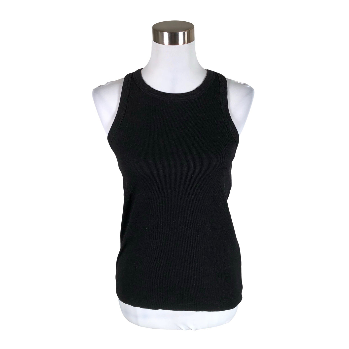 Unisex Bruuns Bazaar - Tricot tank top, size 40 - Black (1)