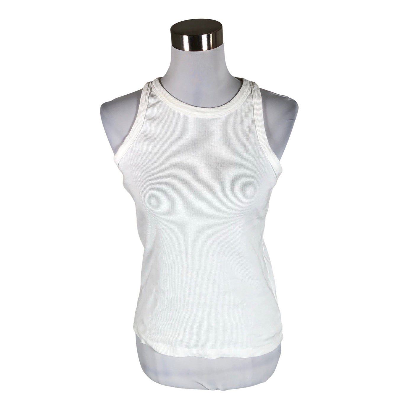 Unisex Bruuns Bazaar - Tricot tank top, size 40 - White (1)