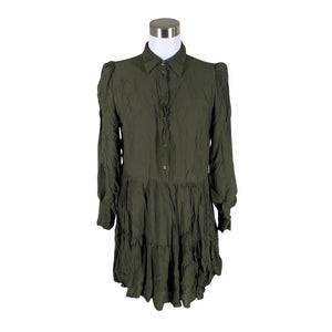 Unisex Ivy & Oak - Schiffon dress, size 40 - Green (1)