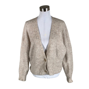 Unisex Lindex - Cardigan, size 40 - Beige (1)