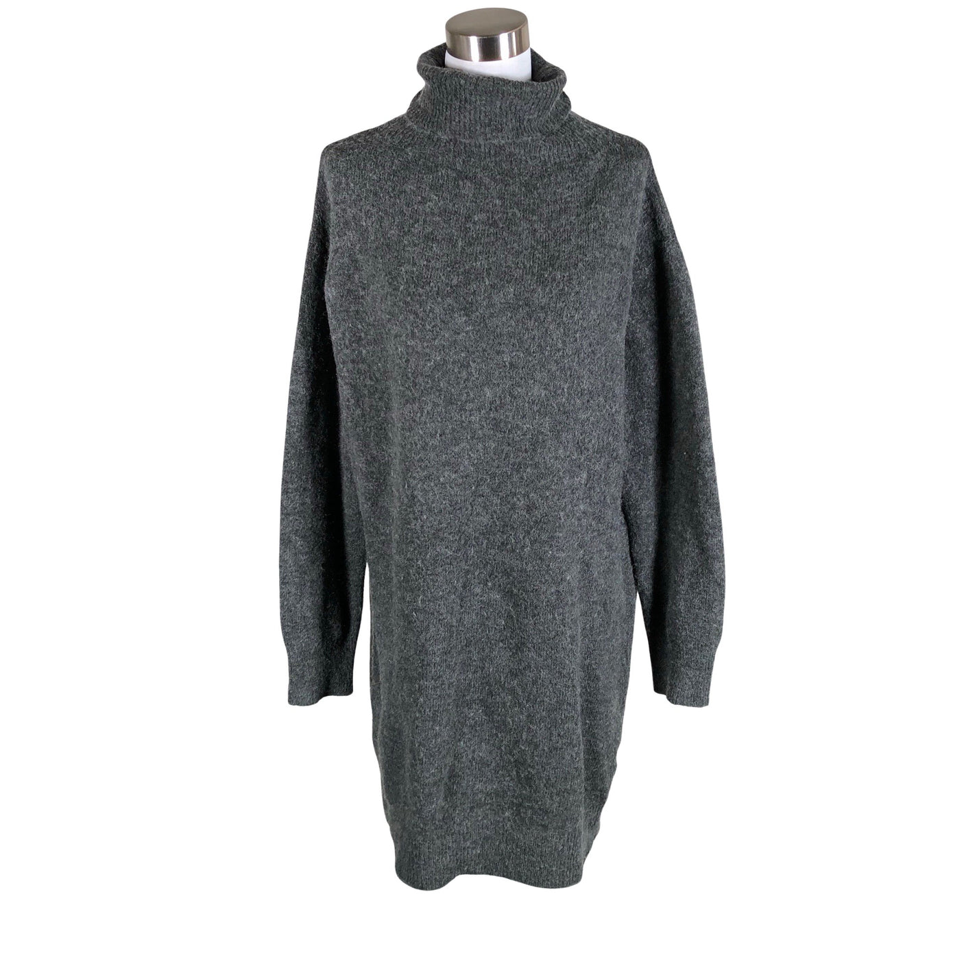 Unisex Moss Copenhagen - Knit dress, size 38 - Gray (1)