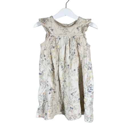 Unisex Newbie - Tricot dress, size 98 - 104 - Natural white ()
