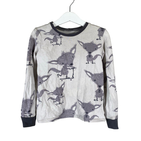 Unisex Handmade - Tricot shirt, size 116 - 122 - Gray ()