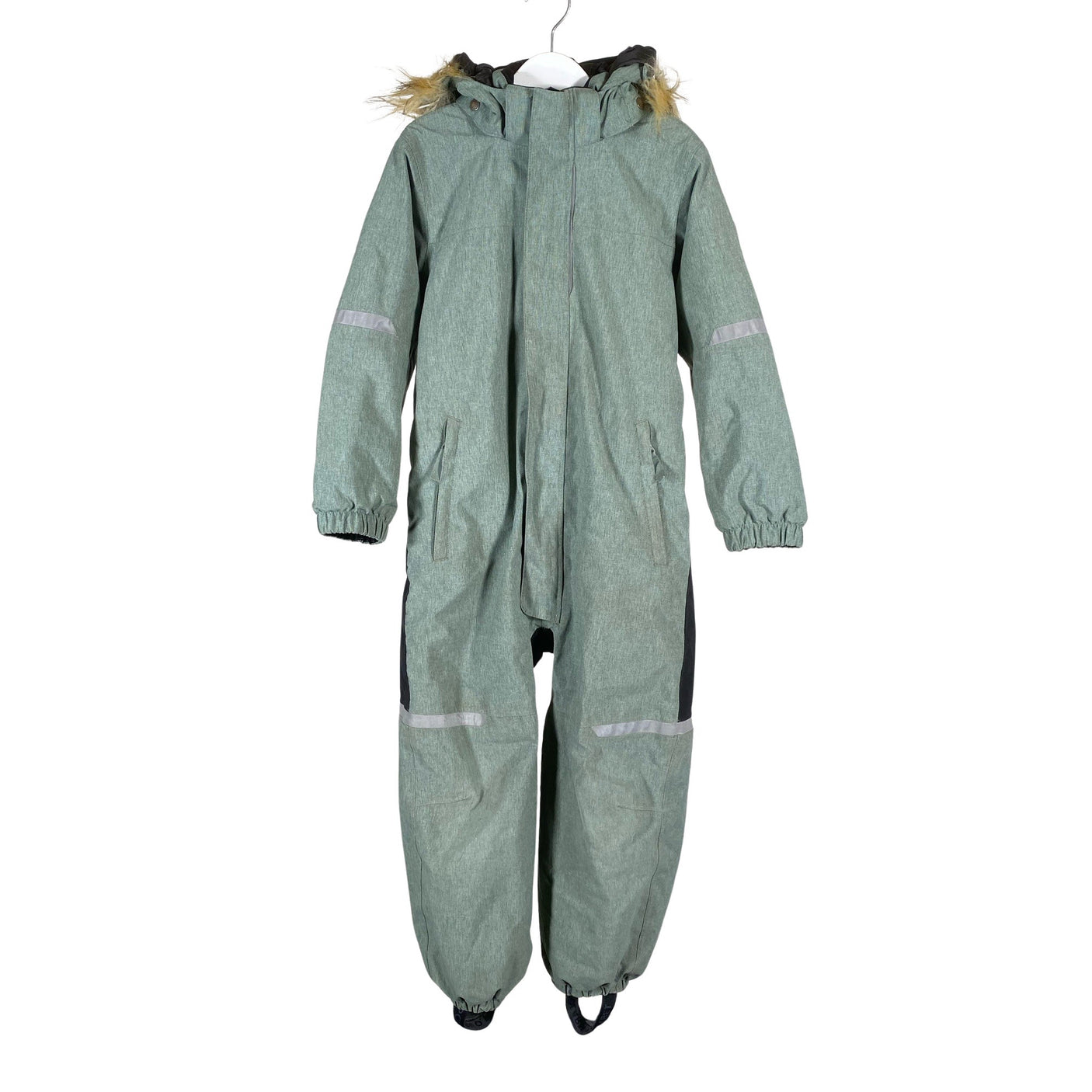 Unisex Polarn O. Pyret - Winter overall, size 110 - 116 - Green (1)