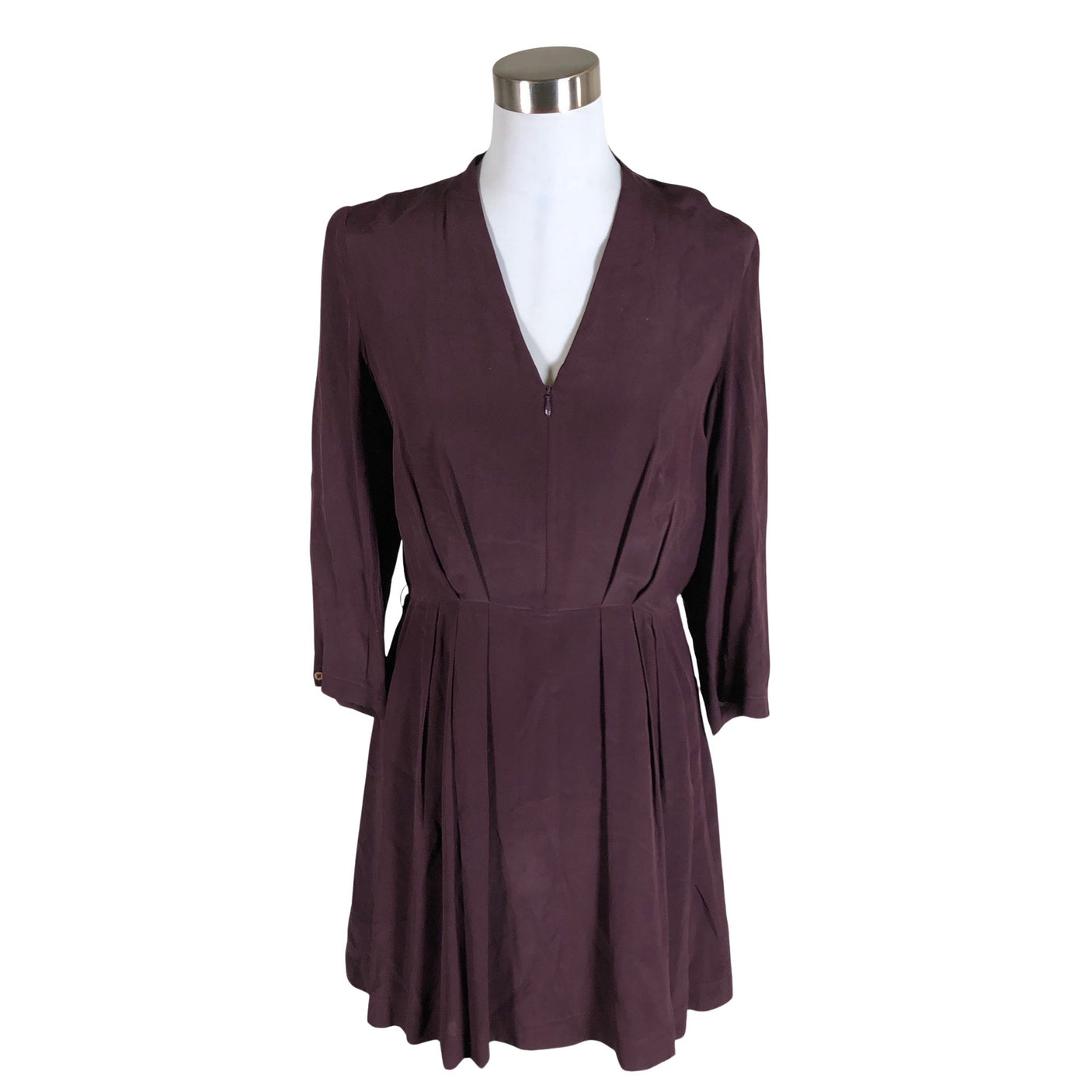 Unisex Comptoir des cotonniers - Dress, size 38 - Wine red (1)