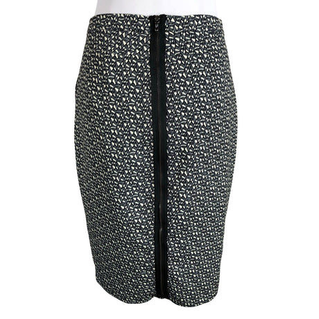 Unisex Massimo Dutti - Pencil skirt, size 38 - Blue (2)