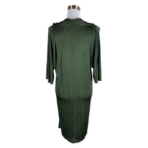 Unisex by Malene Birger - Tricot dress, size 34 - Green (2)
