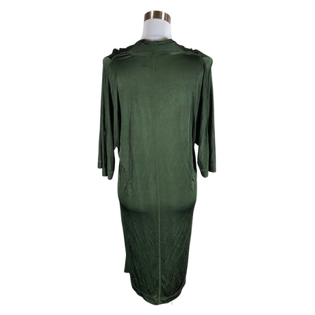 Unisex by Malene Birger - Tricot dress, size 34 - Green (2)