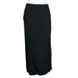Unisex Massimo Dutti - Fabric skirt, size 36 - Black ()