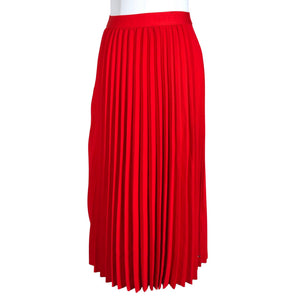 Unisex Tommy Hilfiger - Pleated skirt, size 34 - Red (1)