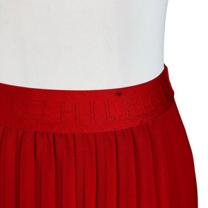 Unisex Tommy Hilfiger - Pleated skirt, size 34 - Red (2)