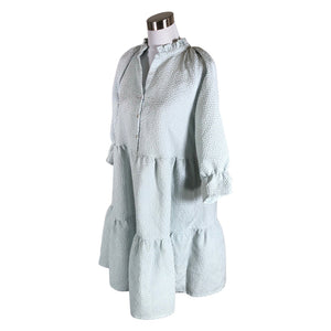 Unisex Gauhar - Party dress, size 34 - Light blue (3)