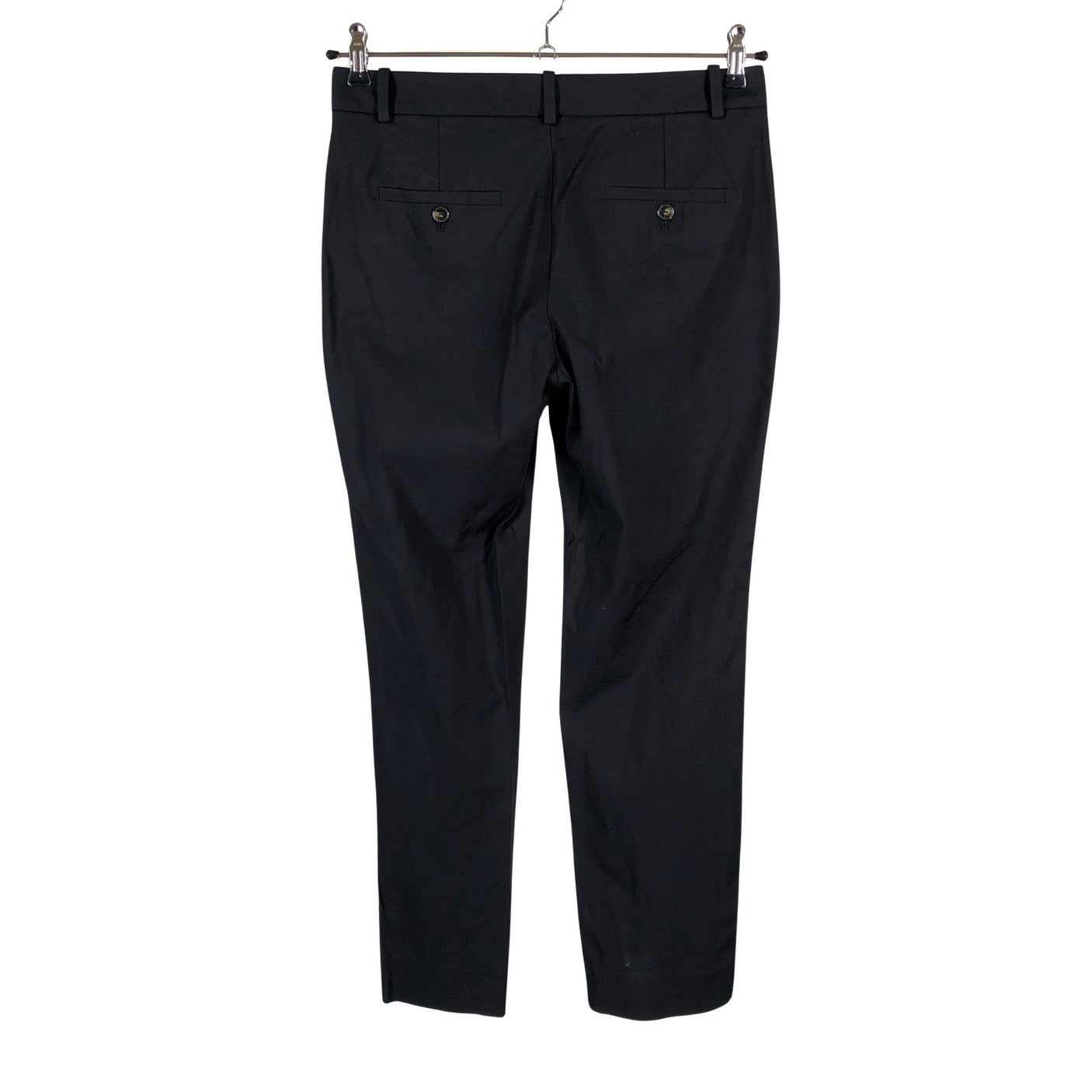 Unisex Massimo Dutti - Straight leg trousers, size 38 - Black (2)