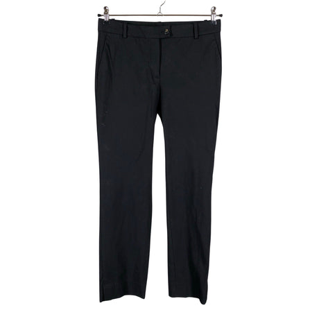 Unisex Massimo Dutti - Straight leg trousers, size 38 - Black ()