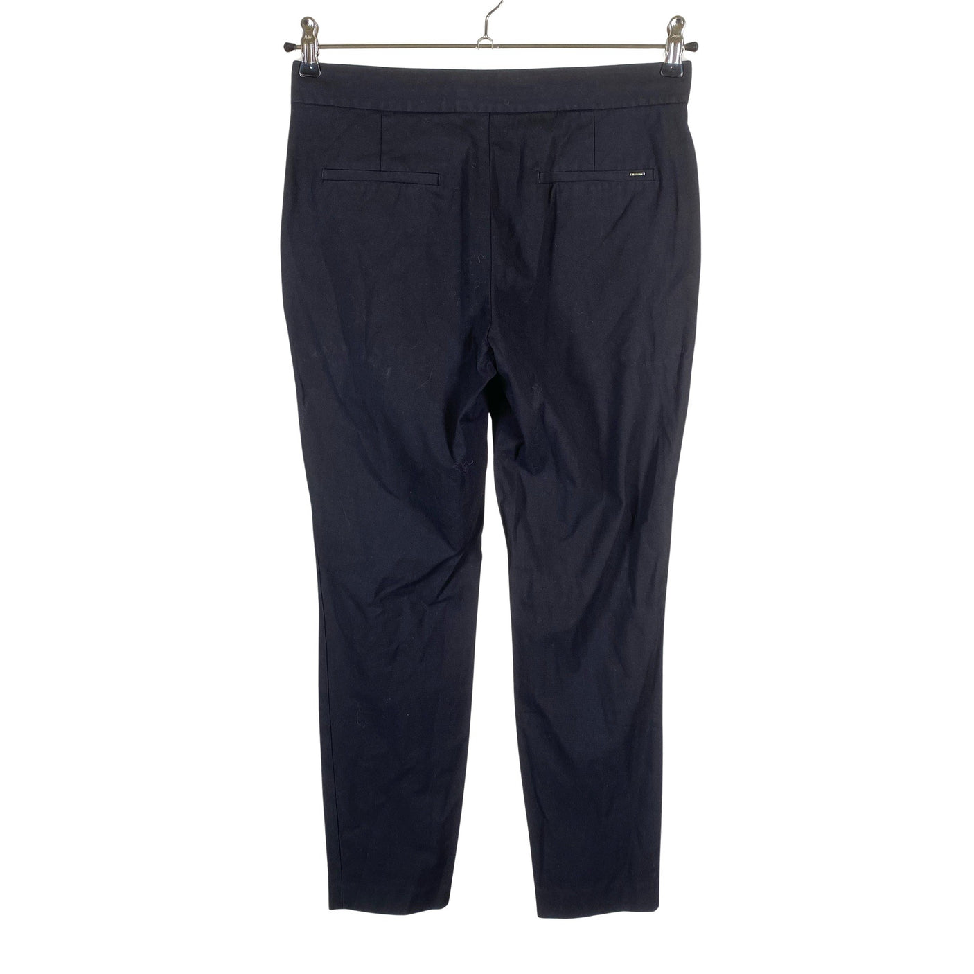 Unisex Massimo Dutti - Straight leg trousers, size 38 - Black (2)