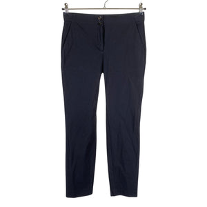 Unisex Massimo Dutti - Straight leg trousers, size 38 - Black (1)