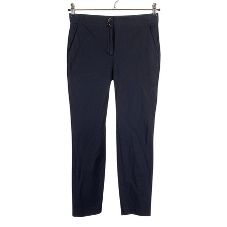 Unisex Massimo Dutti - Straight leg trousers, size 38 - Black ()