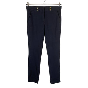 Unisex Massimo Dutti - Straight leg trousers, size 38 - Black (1)