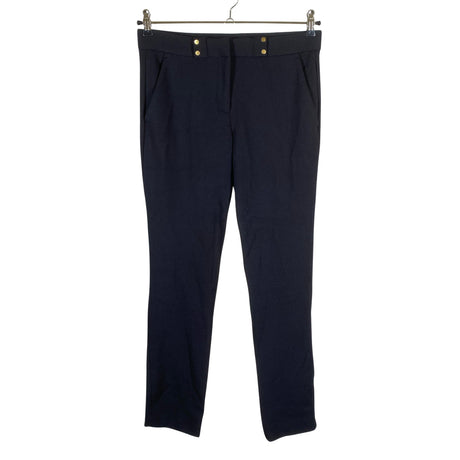 Unisex Massimo Dutti - Straight leg trousers, size 38 - Black ()