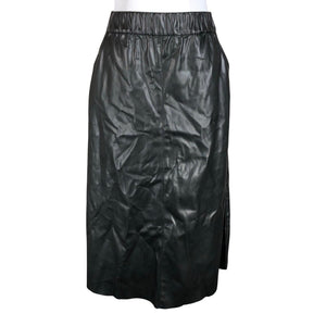 Unisex Lindex - Leather skirt, size 36 - Black (1)