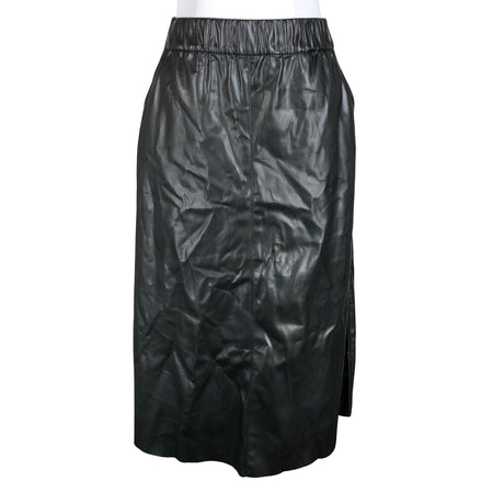 Unisex Lindex - Leather skirt, size 36 - Black ()
