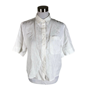 Unisex Tommy Hilfiger - Short-sleeved blouse, size 36 - White (1)