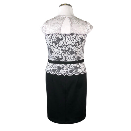 Unisex S.T.I - Sheath dress, size 42 - Black (2)