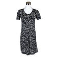 Unisex Mexx - Schiffon dress, size 40 - Black ()