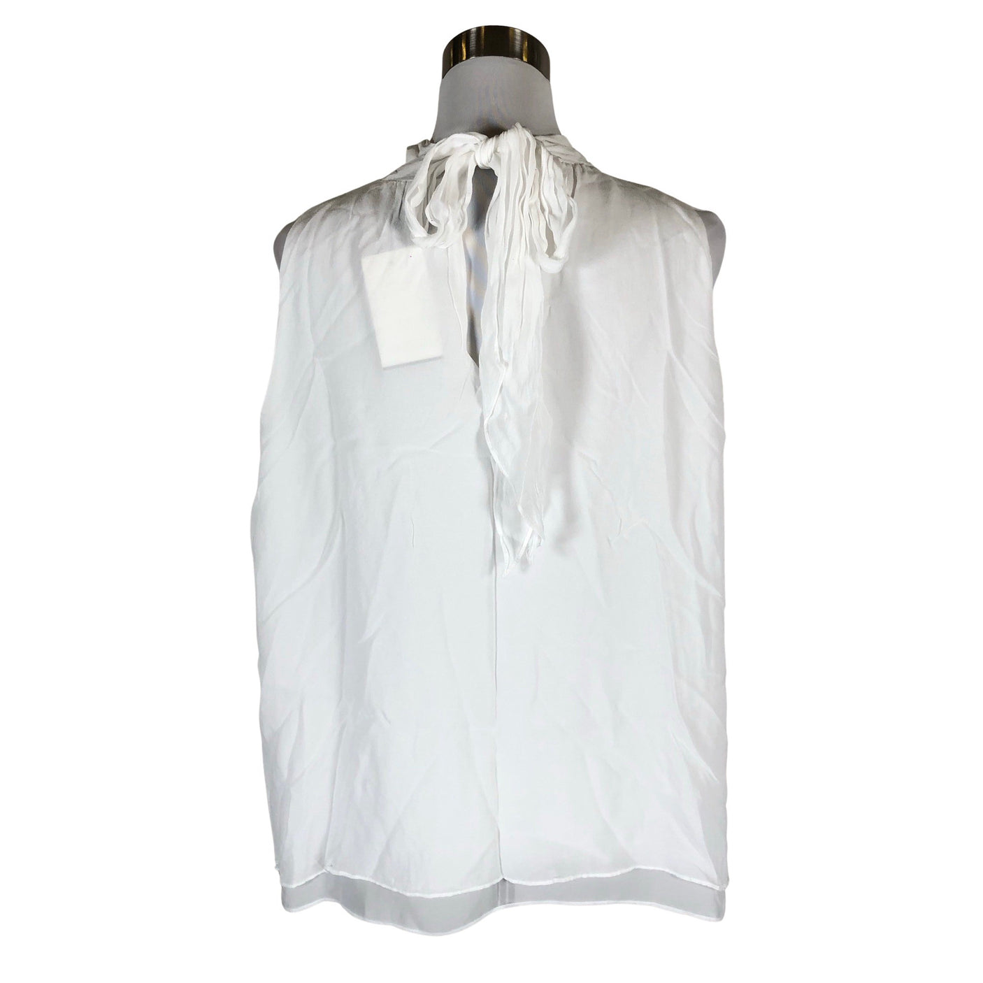 Unisex Ril's - Short-sleeved blouse, size 40 - White (2)