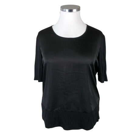 Unisex Gerry Weber - Short-sleeved blouse, size 42 - Black ()