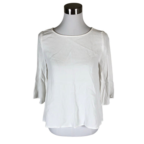Unisex Ril's - Short-sleeved blouse, size 38 - White ()