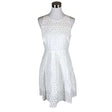 Unisex Your Face - Schiffon dress, size 38 - Natural white ()