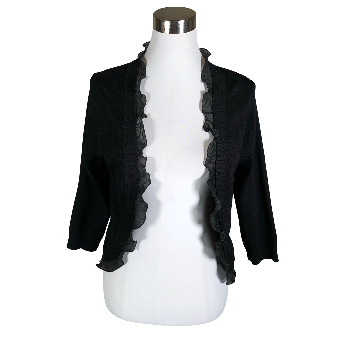 Unisex Classic Line - Cardigan, size 38 - Black (1)